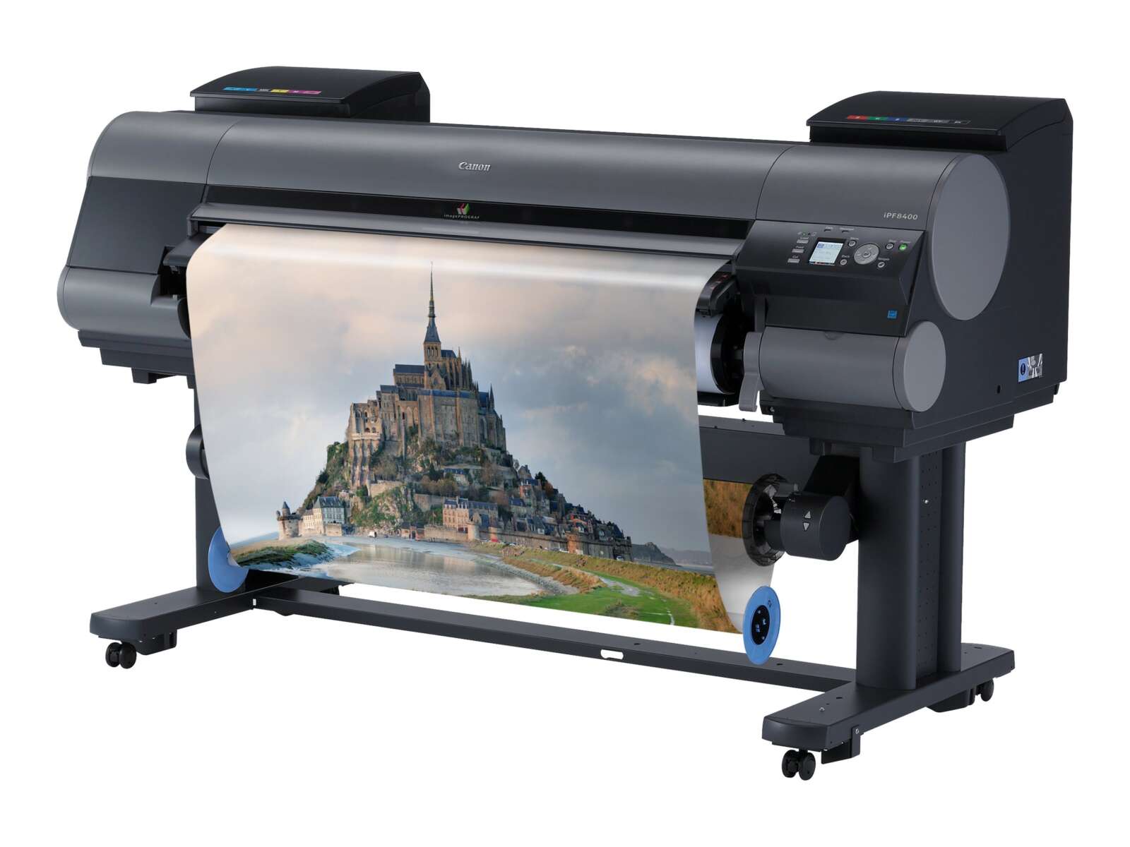 Large format color printer.